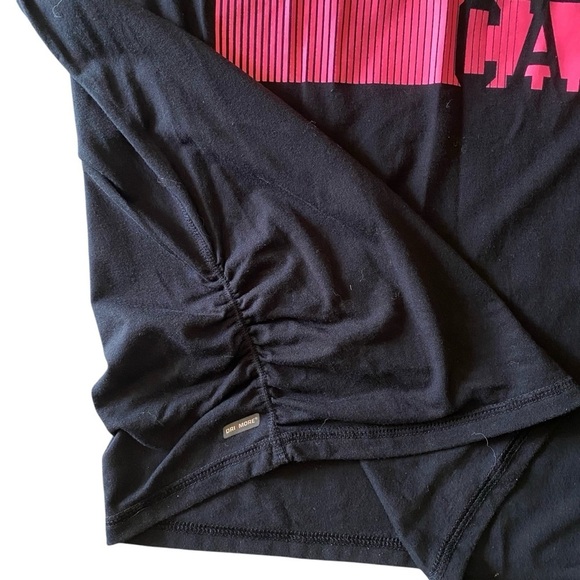 DANSKIN Now Women's Plus size 4x Black "Believe You Can" Graphic Inspire T-Shirt - Picture 4 of 6